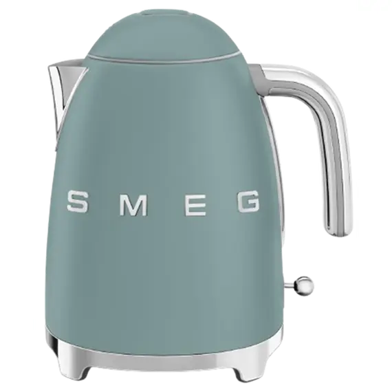 ელექტრო ჩაიდანი Smeg KLF03EGMEU, 2400W, 1.7L, Electric Kettle, Emerald Green  - Primestore.ge