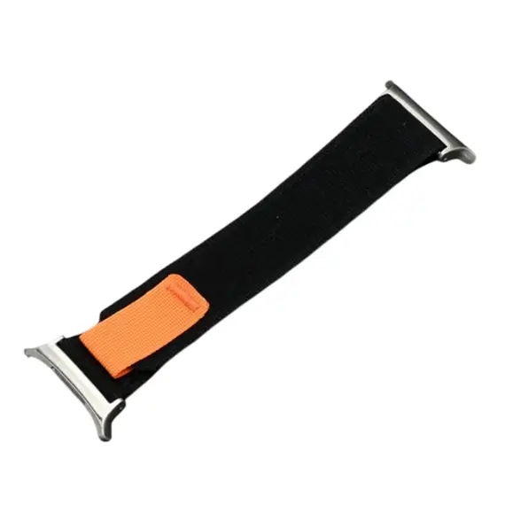 სმარტ საათის სამაჯური TVC Samsung Galaxy Watch Ultra 47mm Braided Nylon Wrist Band Replacement Watch Strap - Black  - Primestore.ge