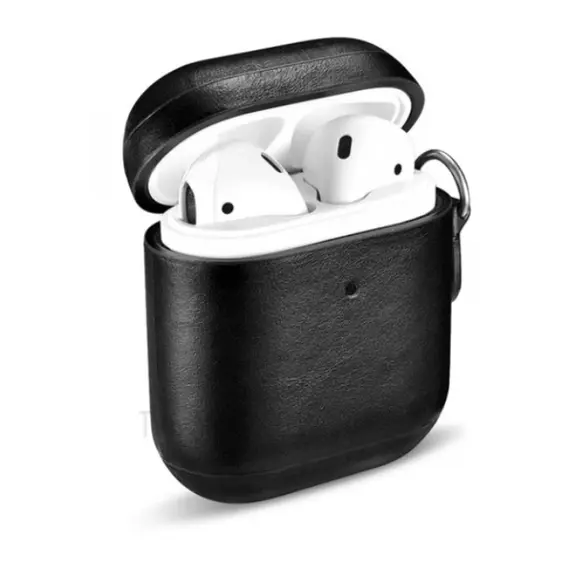 ყურსასმენის ქეისი Protective Cover for AirPods 2nd gen - Black  - Primestore.ge