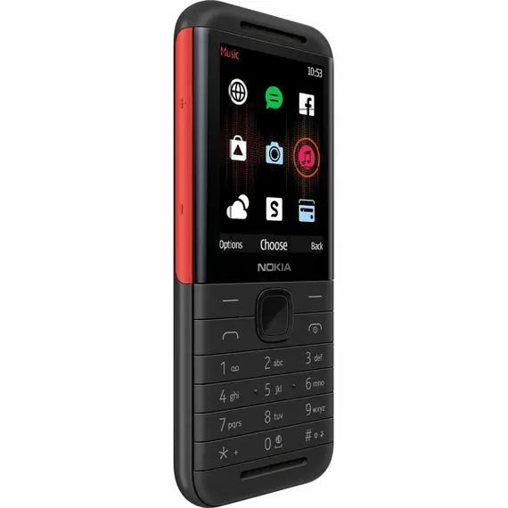 მობილური ტელეფონი NOKIA 5310 BLACK/RED , 2 image - Primestore.ge