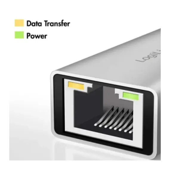 ადაპტერი Logilink UA0422 USB-A/-C to 2.5G Ethernet Adapter Grey , 4 image - Primestore.ge