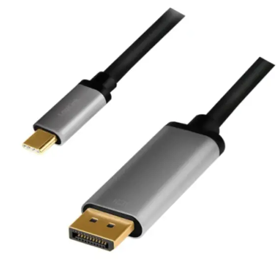 კაბელი Logilink CUA0100 USB-C to DisplayPort 4K/60Hz Cable Adapter 1.8m  - Primestore.ge