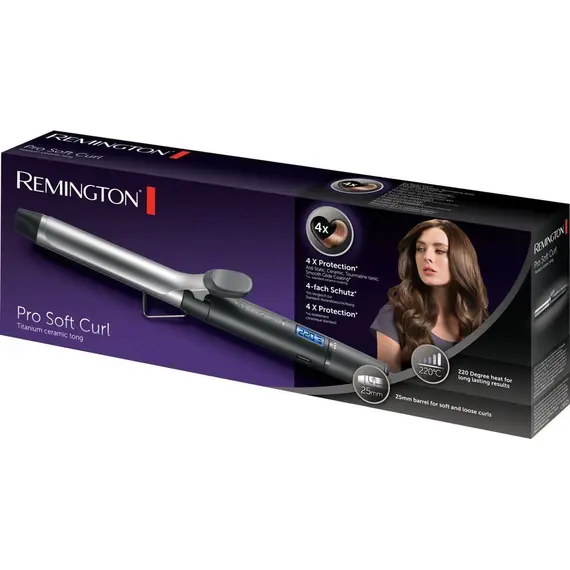 თმის სახვევი Remington CI6525 E51 Pro Soft Curl 25mm Tong , 2 image - Primestore.ge