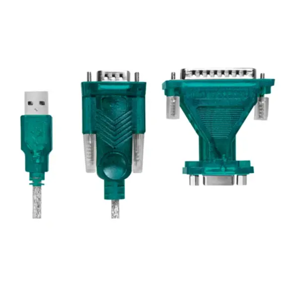 ადაპტერი Logilink UA0042B USB 2.0 to Serial Cable with DB9 to DB25 Adapter , 2 image - Primestore.ge
