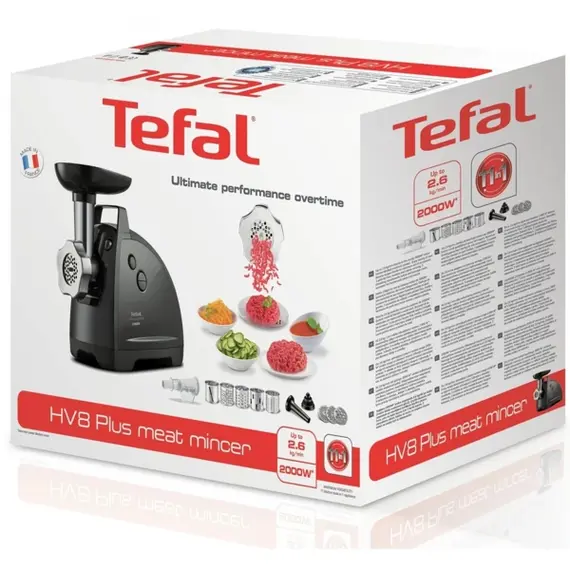 ხორცსაკეპი Tefal NE685838, 2000W, Meat Grinder, Black , 6 image - Primestore.ge