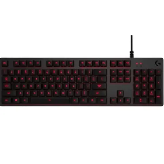 მაუსი LOGITECH G413 Mechanical Gaming Keyboard - CARBON - RUS - USB - INTNL - RED LED  - Primestore.ge