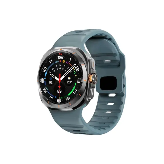 სმარტ საათის სამაჯური TVC Samsung Galaxy Watch Ultra 47mm Silicone Watch Band Breathable Sport Watch Strap - Ocean Blue  - Primestore.ge