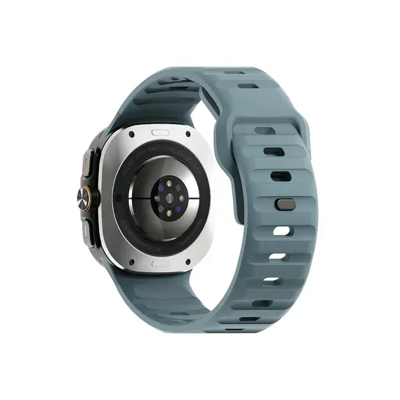 სმარტ საათის სამაჯური TVC Samsung Galaxy Watch Ultra 47mm Silicone Watch Band Breathable Sport Watch Strap - Ocean Blue , 4 image - Primestore.ge