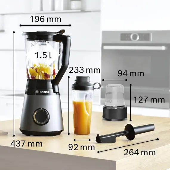 ბლენდერი BOSCH MMB6177S , 3 image - Primestore.ge