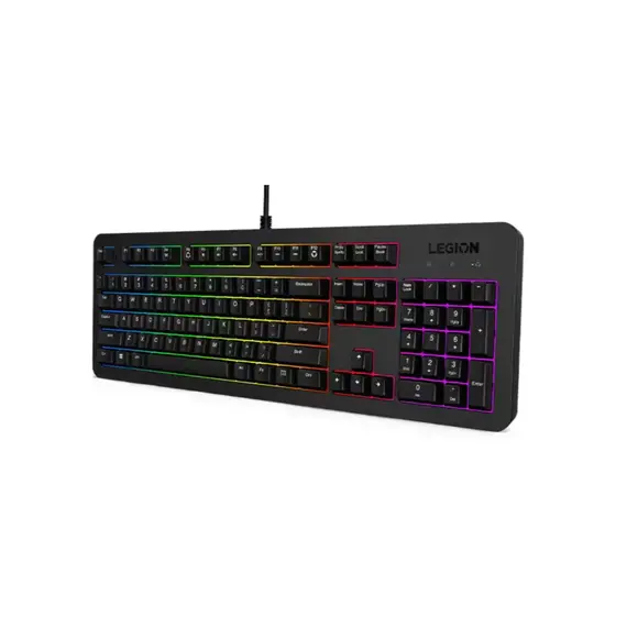 Keyboard Lenovo GY41N91872 Legion K310, Wired, RGB, USB, Gaming Keyboard, Black, 3 image