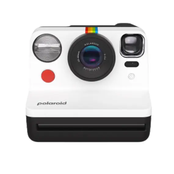 ფირის ფოტოაპარატი EB Polaroid Now Gen 2 B&W - White frame & Strap  - Primestore.ge