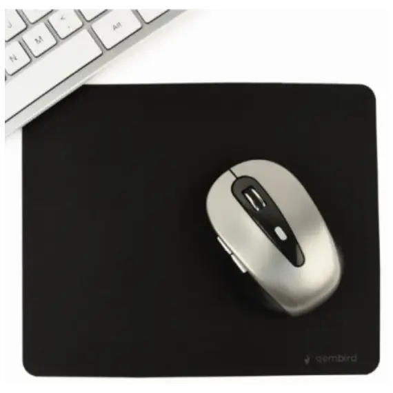 მაუსპადი Gembird MP-S-BK-M Middle Size Mouse Pad Black , 2 image - Primestore.ge
