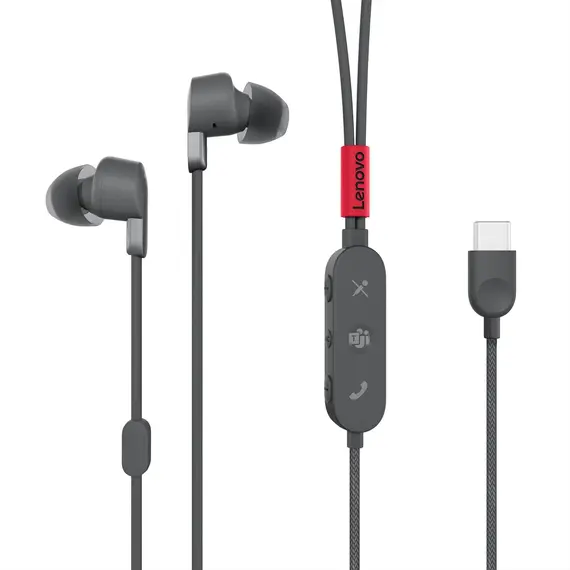 ყურსასმენი Lenovo Go USB-C ANC earphone (GXD1C99237)  - Primestore.ge