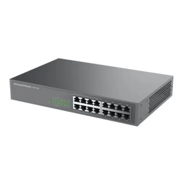 სვიჩი Grandstream GWN7702P 16-Port Unmanaged Network Switch , 2 image - Primestore.ge
