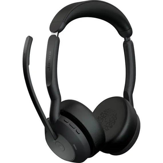 ყურსასმენი Jabra 25599-999-899 Evolve2 55, Headset, Wireless, Bluetooth, Type-C, Black , 4 image - Primestore.ge
