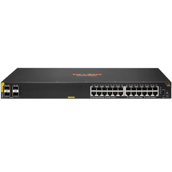სვიჩი Aruba R8N87A, 24-Port Gigabit, PoE + Switch, Black  - Primestore.ge