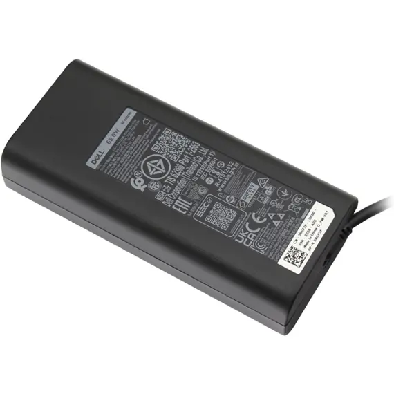 ნოუთბუქის დამტენი Dell 450-BBVD, 65W, USB-C, Power Adapter, Black , 4 image - Primestore.ge