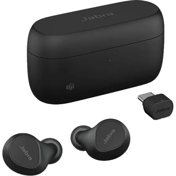 ყურსასმენი Jabra 20797-999-899 Evolve2, Earbuds, Wireless, Bluetooth, USB, IP57, Black , 4 image - Primestore.ge