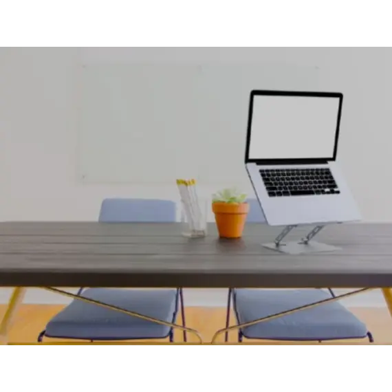 ნოუთბუქის სადგამი Gembird NBS-D1-04 Foldable notebook riser stand 11"-15.6" space grey , 3 image - Primestore.ge