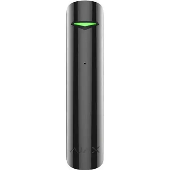 შუშის სენსორი Ajax 5236.05.BL1, Glass Break Detector, Black  - Primestore.ge
