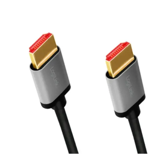კაბელი Logilink CHA0105 8K/60Hz HDMI cable 2m , 2 image - Primestore.ge