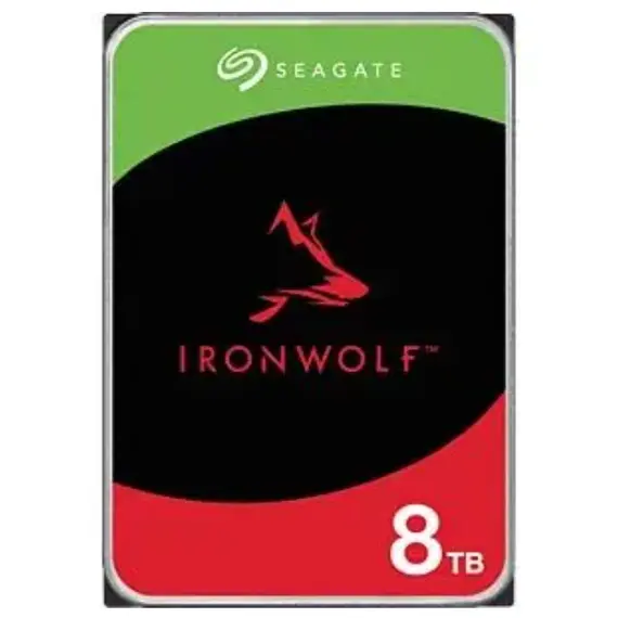 მყარი დისკი Seagate, HDD.IronWolf.3.5-inch, 8TB, ST8000VN004, 7200RPM  - Primestore.ge