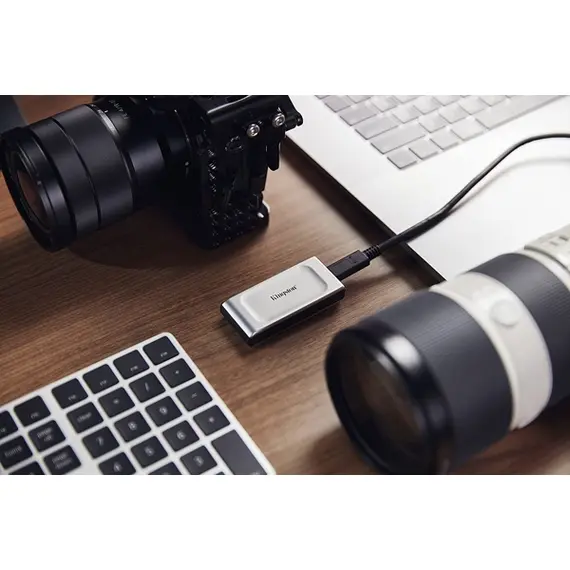 გარე მყარი დისკი Kingston SXS2000/500G, 500GB SSD, External Hard Drive, Gray , 5 image - Primestore.ge