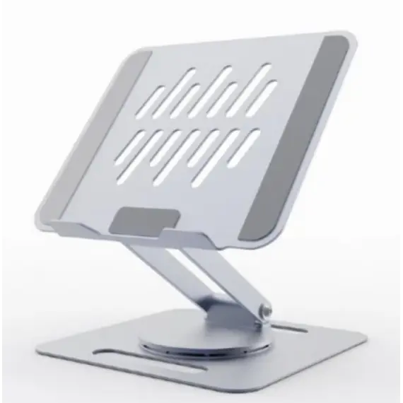 ნოუთბუქის სადგამი Gembird NBS-DR1-01 Rotating notebook riser stand 11"-15.6" space grey  - Primestore.ge