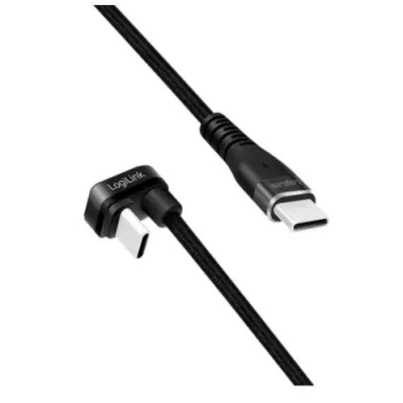 კაბელი Logilink CU0190 USB Type-C Gaming Cable with U-Shaped Plug 1m 60w , 3 image - Primestore.ge