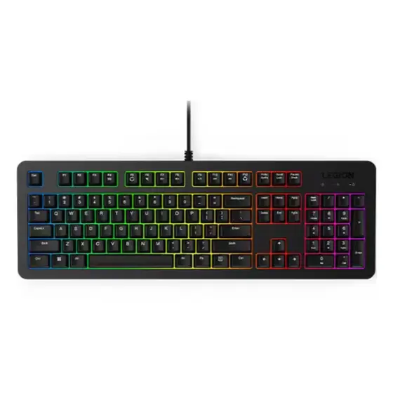 Keyboard Lenovo GY41N91872 Legion K310, Wired, RGB, USB, Gaming Keyboard, Black