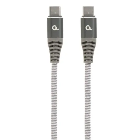 კაბელი Gembird CC-USB2B-CMCM60-1.5M 60W USB Type-C Power Delivery (PD) premium charging & data Cable 1.5m  - Primestore.ge