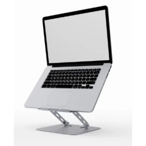 ნოუთბუქის სადგამი Gembird NBS-D1-04 Foldable notebook riser stand 11"-15.6" space grey , 2 image - Primestore.ge