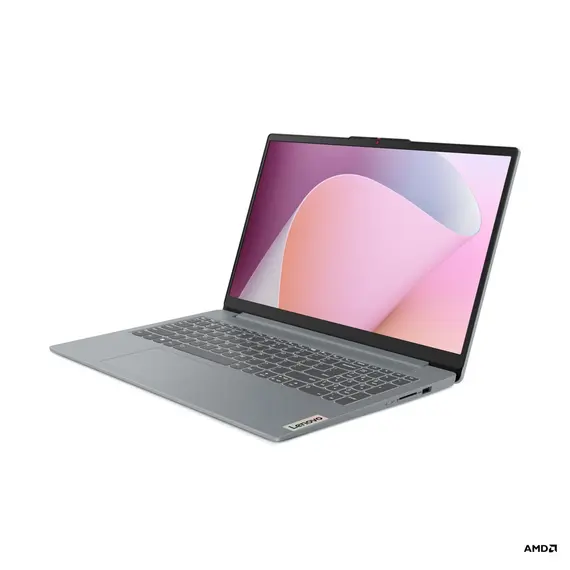 Notebook Lenovo 82XQ00KJRK IdeaPad Slim 3 15AMN8, 15.6", Ryzen 3-7320U, 8GB, 256GB SSD, Integrated, Arctic Gray, 2 image