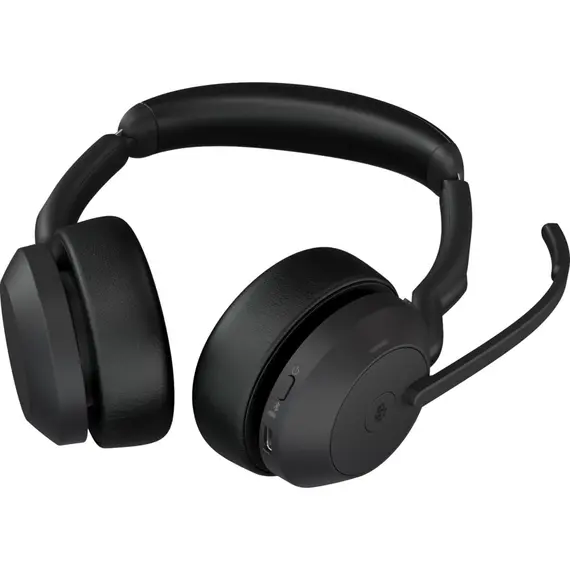 ყურსასმენი Jabra 25599-999-899 Evolve2 55, Headset, Wireless, Bluetooth, Type-C, Black , 5 image - Primestore.ge