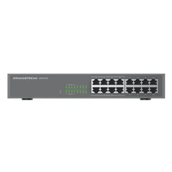 სვიჩი Grandstream GWN7702P 16-Port Unmanaged Network Switch , 3 image - Primestore.ge