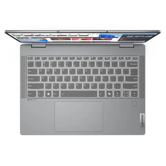 ნოუთბუქი Lenovo 83DR005ERK IdeaPad 5, 14", Ryzen 7-8845HS, 16GB, 512GB SSD, Integrated, Luna Grey , 10 image - Primestore.ge