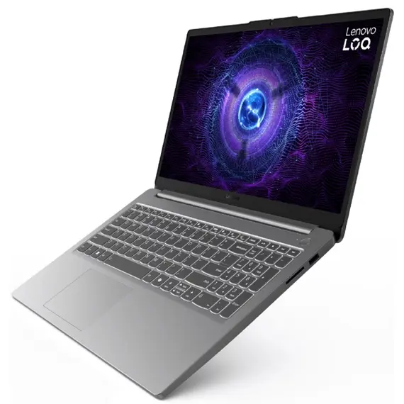 Notebook Lenovo 83LK0043RK LOQ 15IAX9E, 15.6", i5-12450HX, 16GB, 512GB SSD, RTX3050 6GB, Grey, 2 image