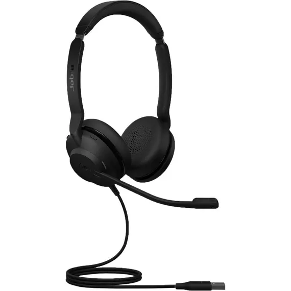 ყურსასმენი Jabra 23089-999-979 Evolve2 30 MS Stereo Headset, Wired, USB-A, Black , 6 image - Primestore.ge