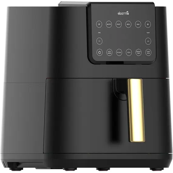 აეროგრილი Xiaomi Deerma DEM-KZ120W Air Fryer 7.5L Black , 2 image - Primestore.ge