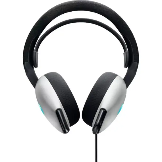 ყურსასმენი Dell 545-BBFJ Alienware, Gaming Headset, Wired, RGB, USB, 3.5mm, Silver , 3 image - Primestore.ge
