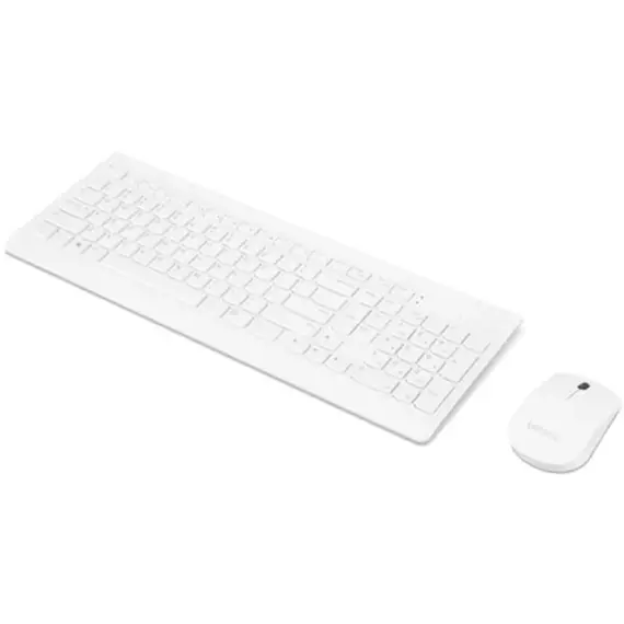 კლავიატურა და მაუსი Lenovo GX31F38001, Wireless, Keyboard And Mouse, White , 3 image - Primestore.ge