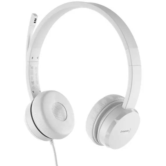 ყურსასმენი Lenovo GXD1E71385, Headset, Wired, USB-A, Grey , 3 image - Primestore.ge