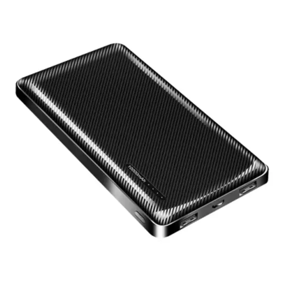 პორტატული დამტენი Logilink PA0328RF Powerbank 10.000 mAh 2xUSB-A/USB-C with fast charging Black , 2 image - Primestore.ge