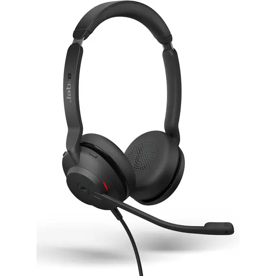 ყურსასმენი Jabra 23089-999-979 Evolve2 30 MS Stereo Headset, Wired, USB-A, Black , 4 image - Primestore.ge