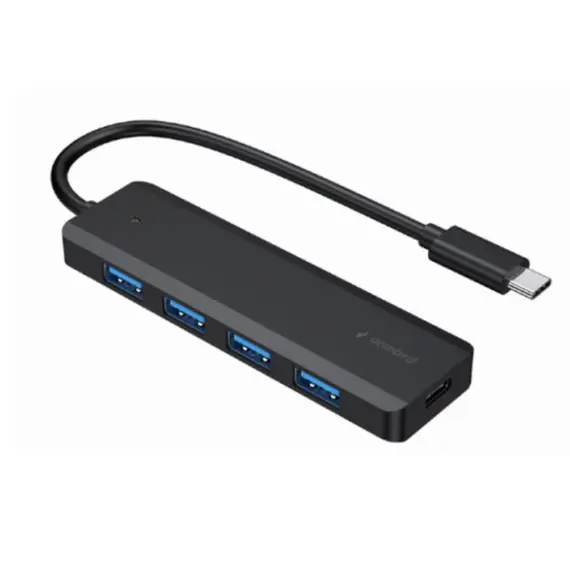 USB ჰაბი Gembird UHB-CM-U3P4P-01 4-port USB 3.1 Type-C Hub  - Primestore.ge