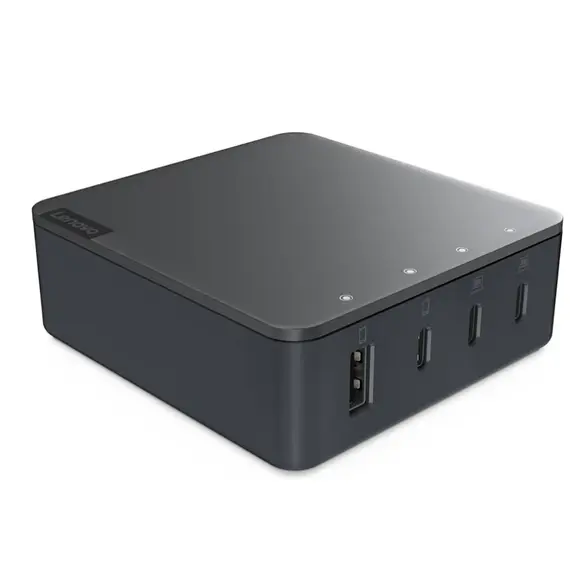 დამტენი Lenovo G0A6130WEU 130 W Multi-Port Charger Gray , 2 image - Primestore.ge