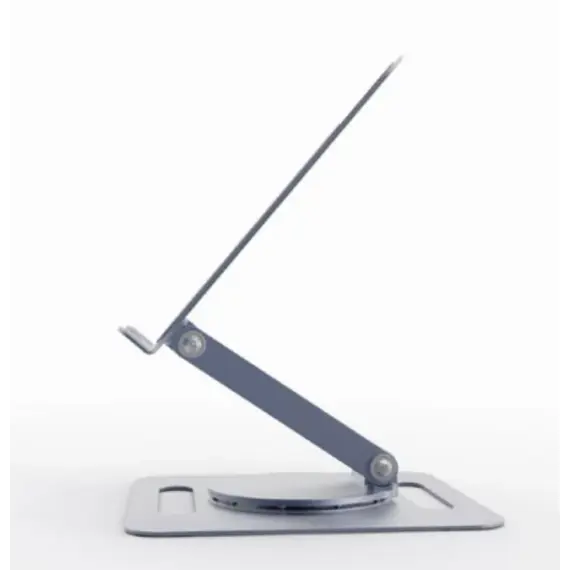 ნოუთბუქის სადგამი Gembird NBS-DR1-01 Rotating notebook riser stand 11"-15.6" space grey , 3 image - Primestore.ge