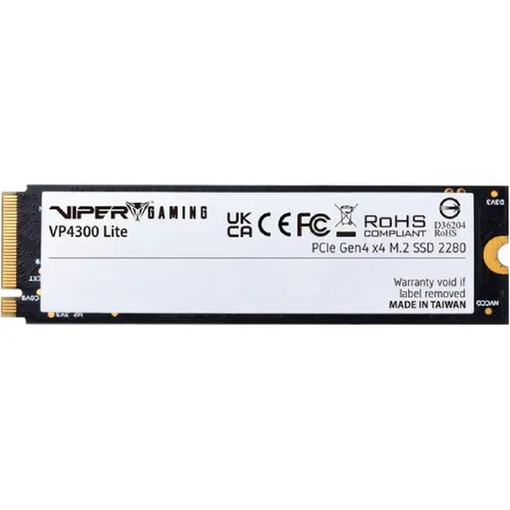 მყარი დისკი Patriot Viper VP4300 Lite 500GB SSD M.2 PCIe Gen4 x4 - VP4300L500GM28H , 4 image - Primestore.ge