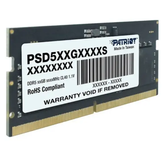 ოპერატიული მეხსიერება Patriot Signature DDR5 32GB 5600MHz SODIMM - PSD532G56002S , 2 image - Primestore.ge