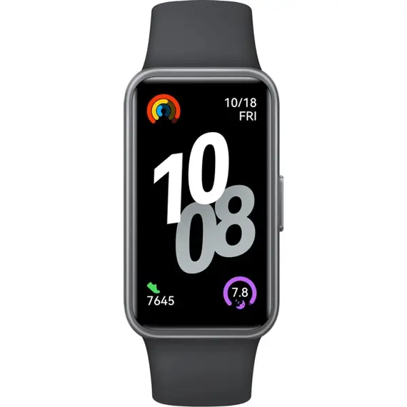სმარტ საათი HUAWEI Band 10 Black Fluoroelastomer Strap/55020EER , 3 image - Primestore.ge